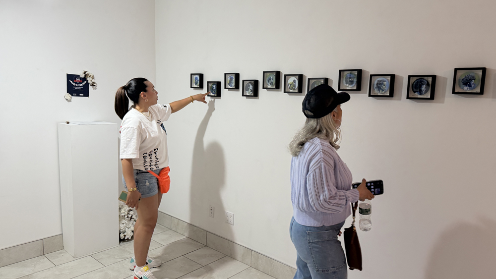 june's teeth solo show by theo mighty